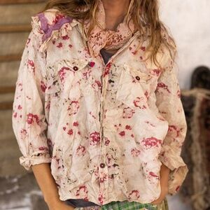 ❤️MAGNOLIA PEARL Ric-Rac Kelly Western Shirt❤️